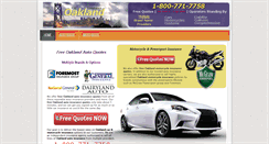 Desktop Screenshot of carinsurance-oakland.org